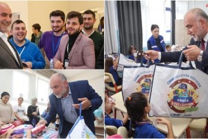 Çanta ve Kırtasiye Setleri Canik Belediyesi'nden 